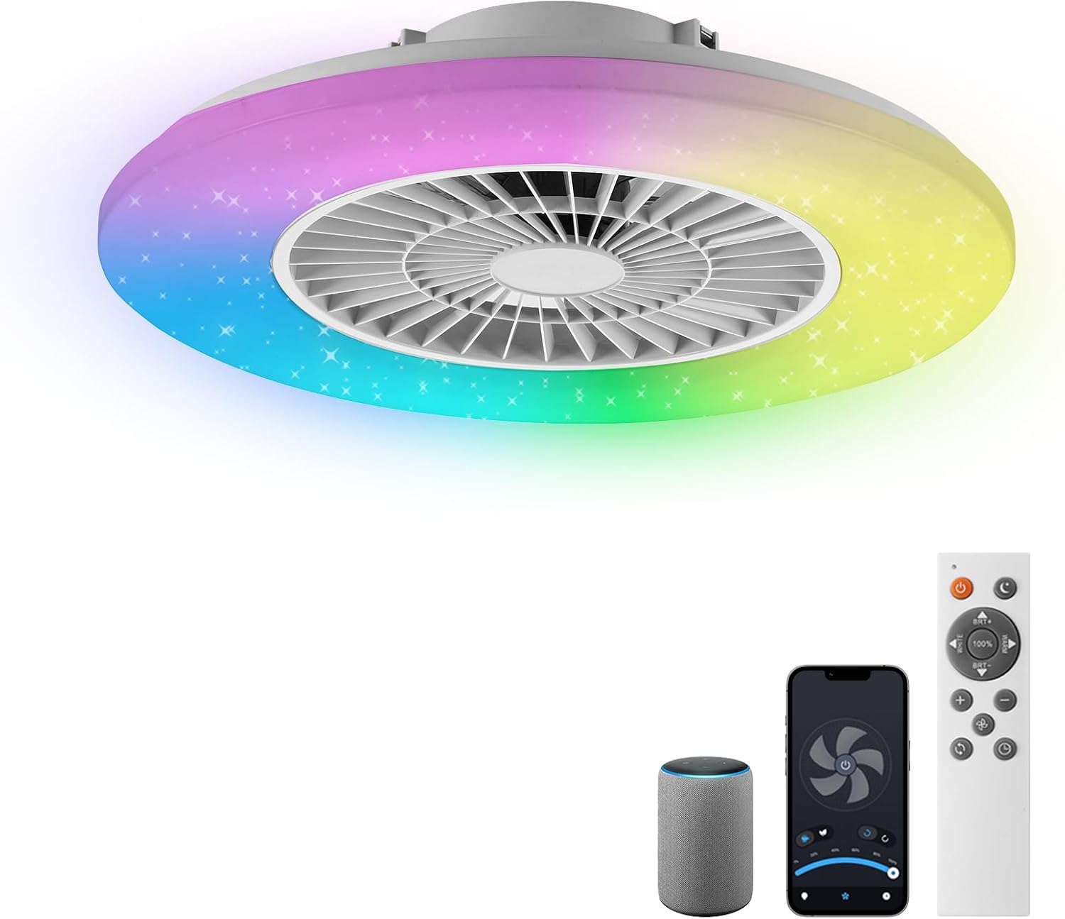 Detalle 2 de BKZO Smart LED Deckenleuchte 60 cm