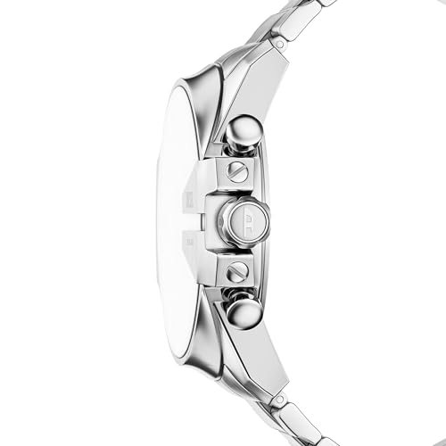 Thumbnail 3 de Diesel Mega Chief Slim DZ4702 48mm Silver-Tone Stainless Steel Watch