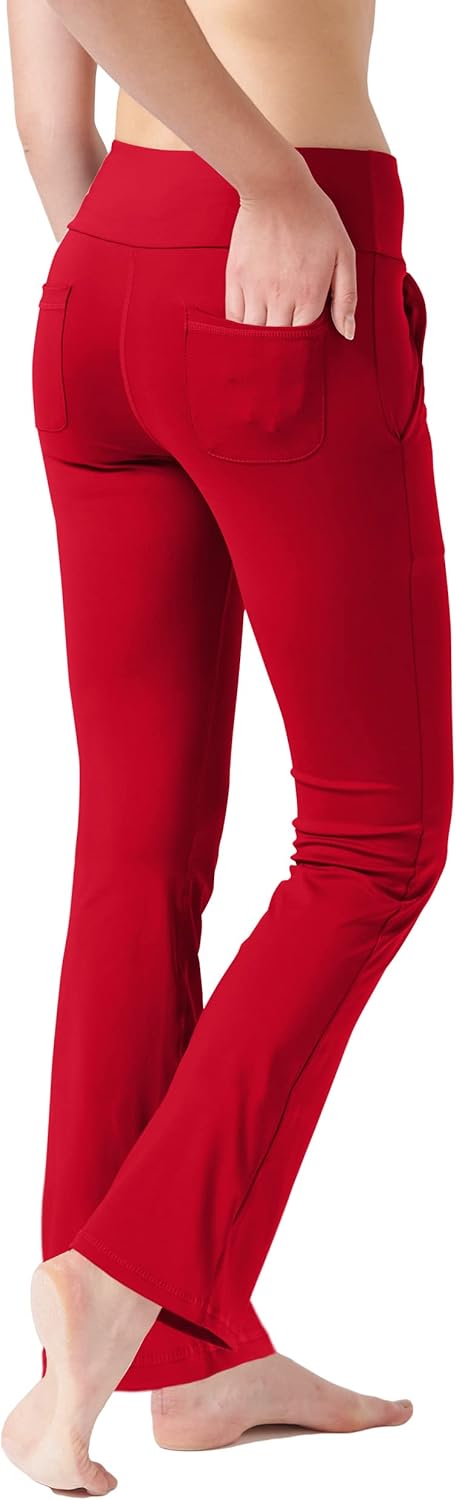 Thumbnail 6 de LaiEr women’s yoga pants with 4 pockets, high-waist tummy control & 4-way stretch flare