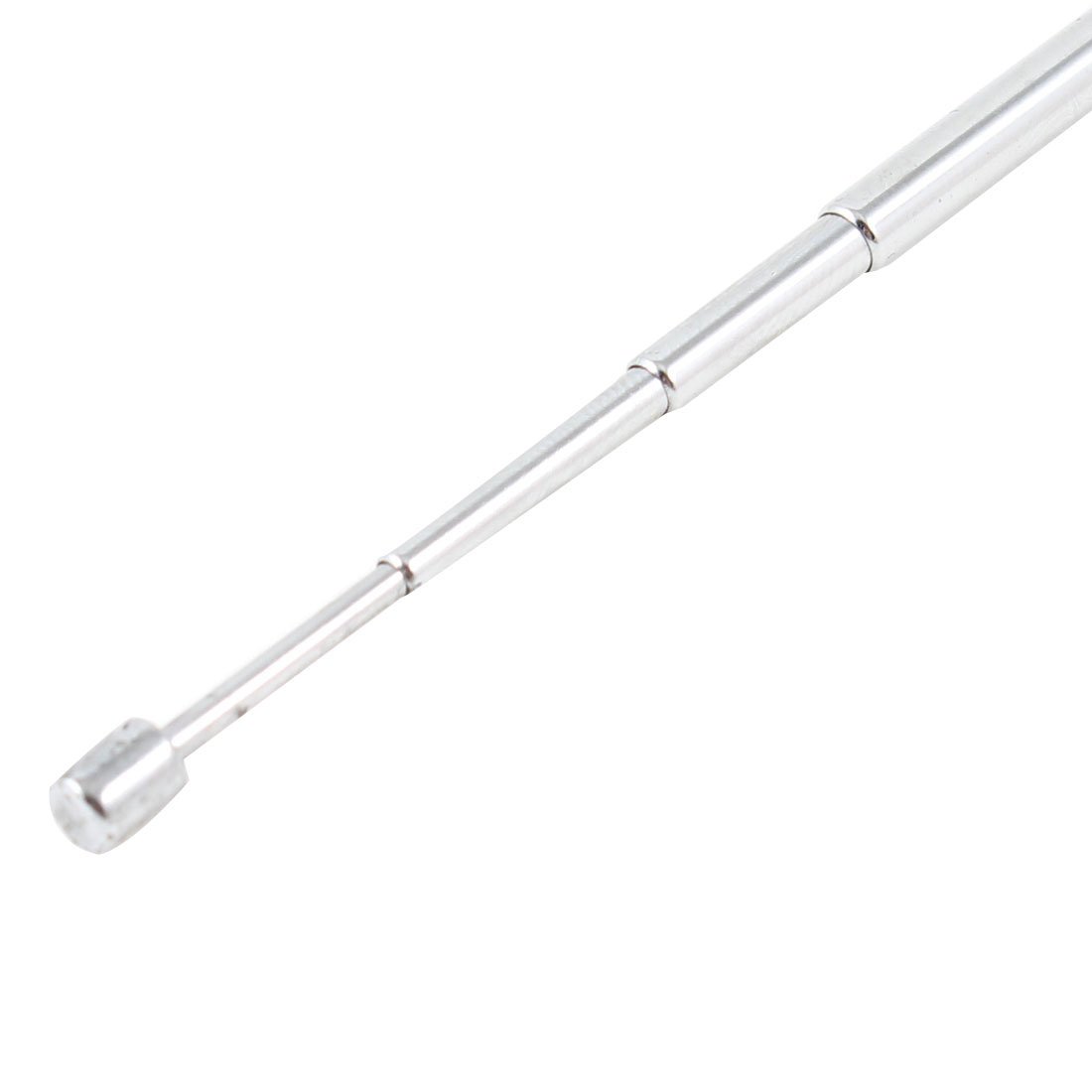 Detalle de Uxcell 62cm Telescopic 4-Section Radio Control AM/FM/TV Antenna (Retractable, Rotating)