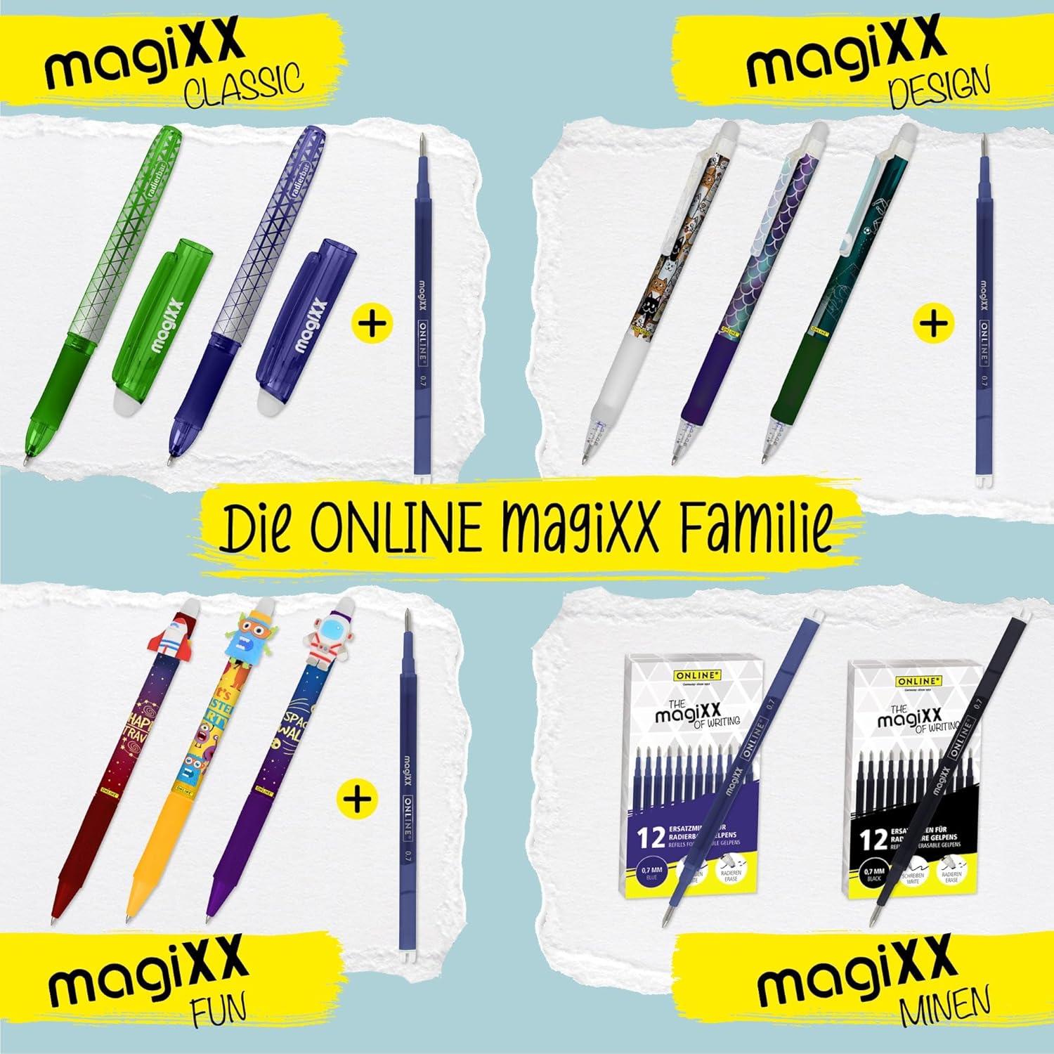 Thumbnail 6 de Online 12x radierbare Ersatzminen ✏️