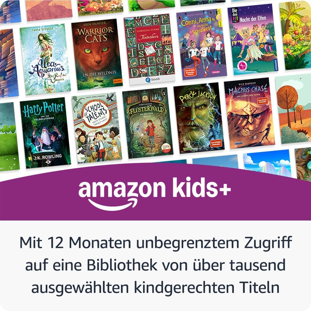 Detalle 2 de Amazon Kindle Colorsoft Kids (neueste Generation) mit Hülle – 16 GB, Sternenzeit