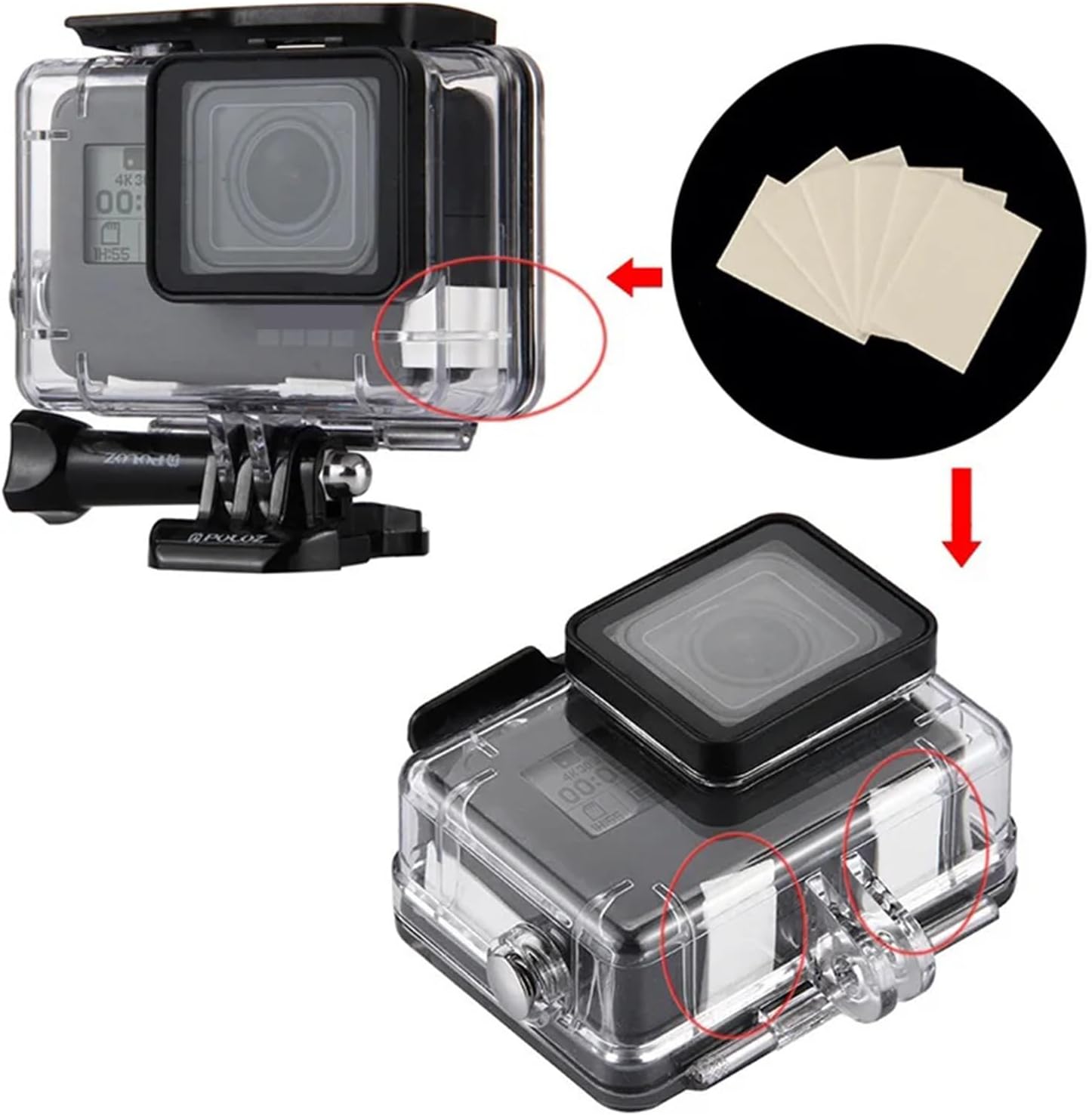 Thumbnail 1 de Underwater Protection Anti-Fog Insert for Waterproof Dive by Honghauth