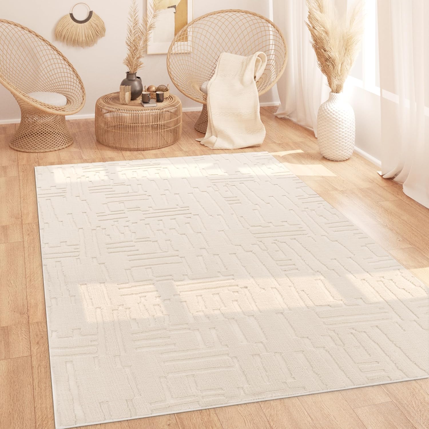 Detalle de Paco Home Tapis salon 12 mm đ