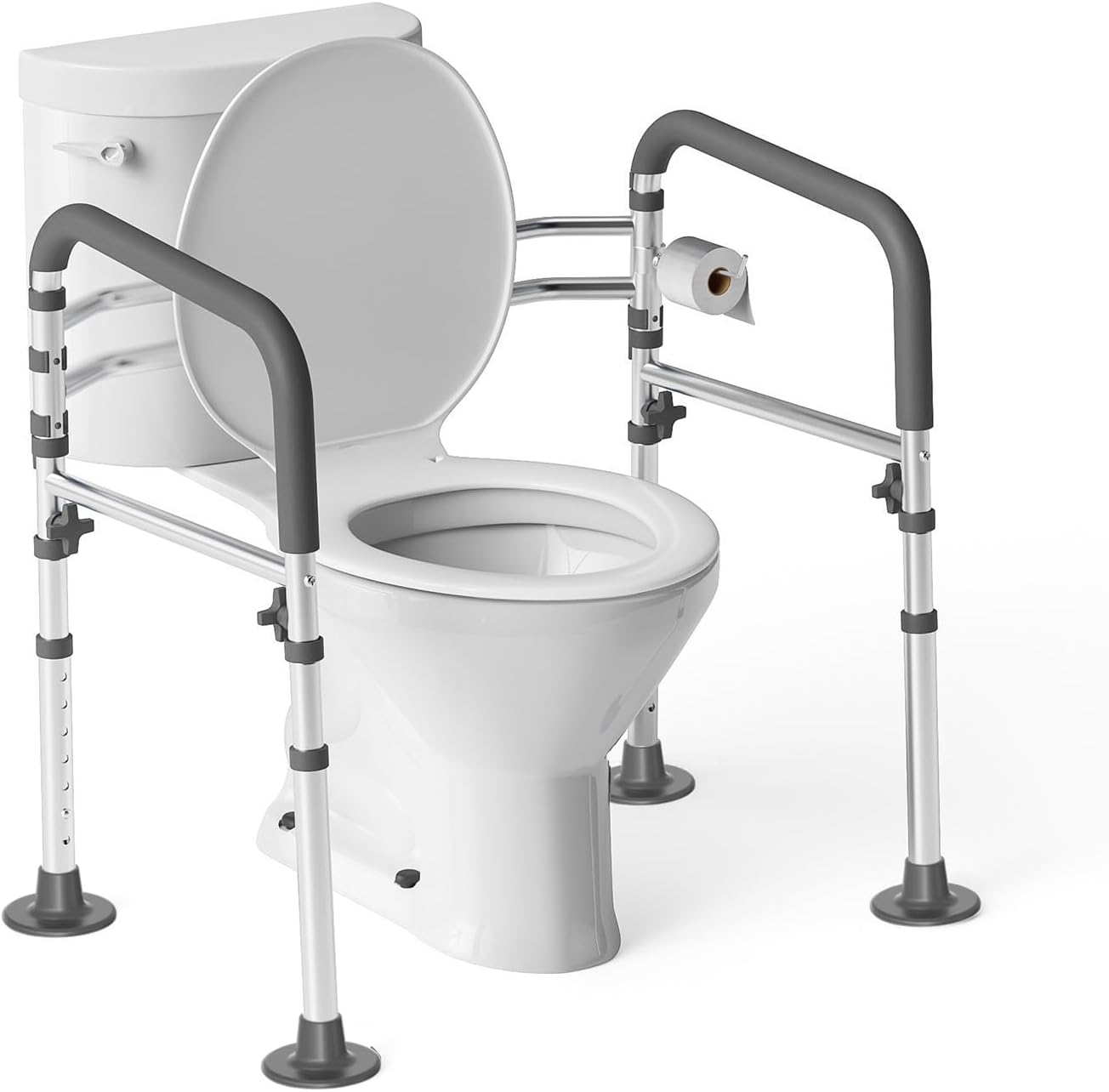 Detalle de Loyoda LTR006 Toilet Safety Frame with Adjustable Width and Height
