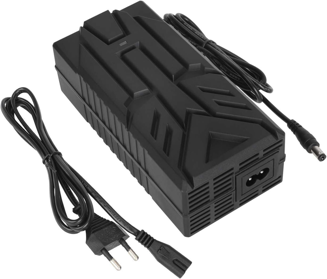 Detalle de VOLOHAS 42V-54,6V 2A Ladegerät für Kukirin G2, Joyor Y10 – vielseitiges Schnellladegerät
