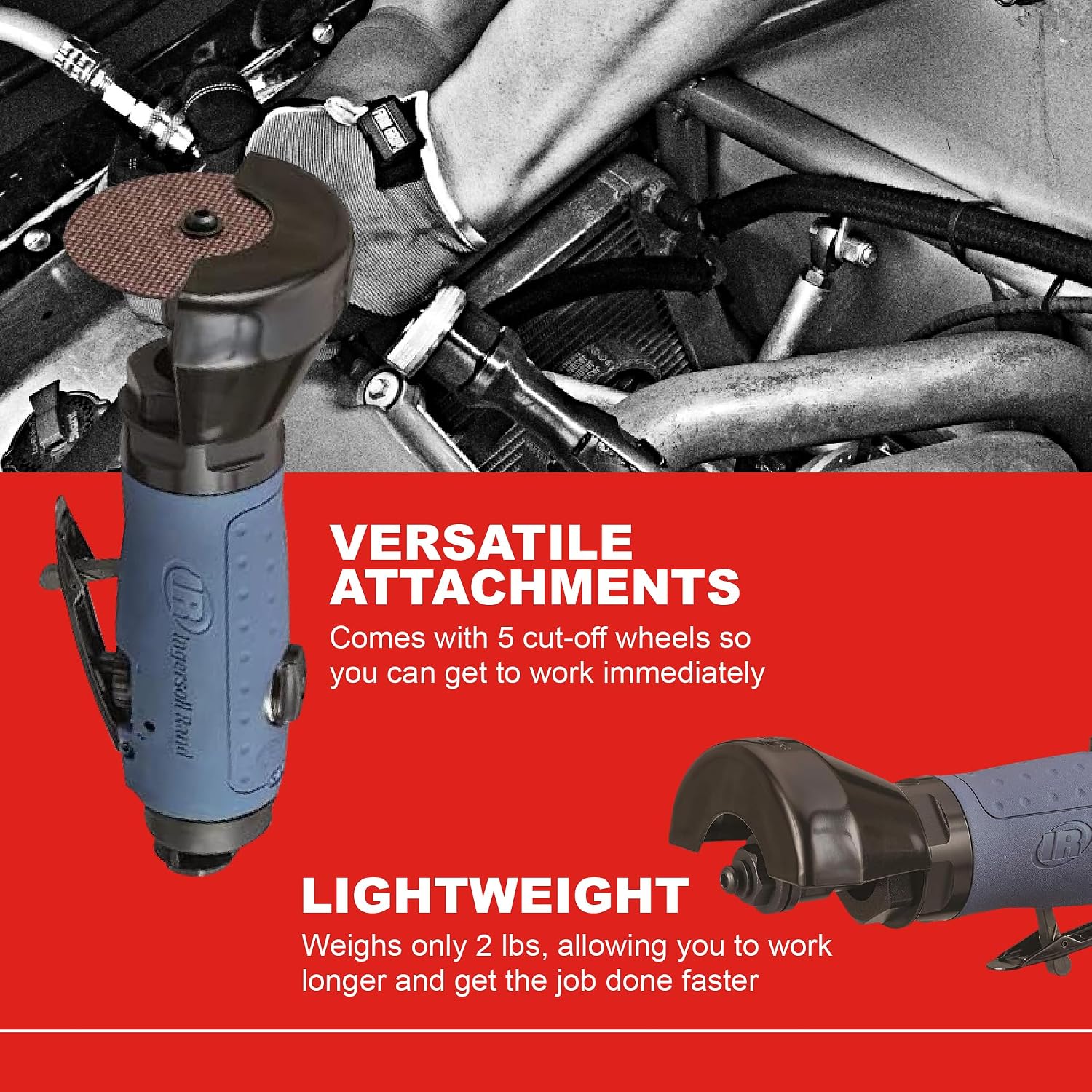 Thumbnail 2 de Ingersoll Rand Troncatrice 426 da 3” (75 mm): leggera, reversibile e compatta per tagli sicuri