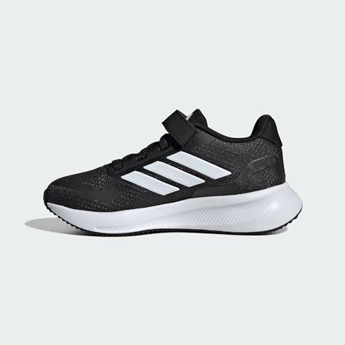 Detalle de adidas Runfalcon 5 Kids Shoes – Core Black/Cloud White (13.5 UK)