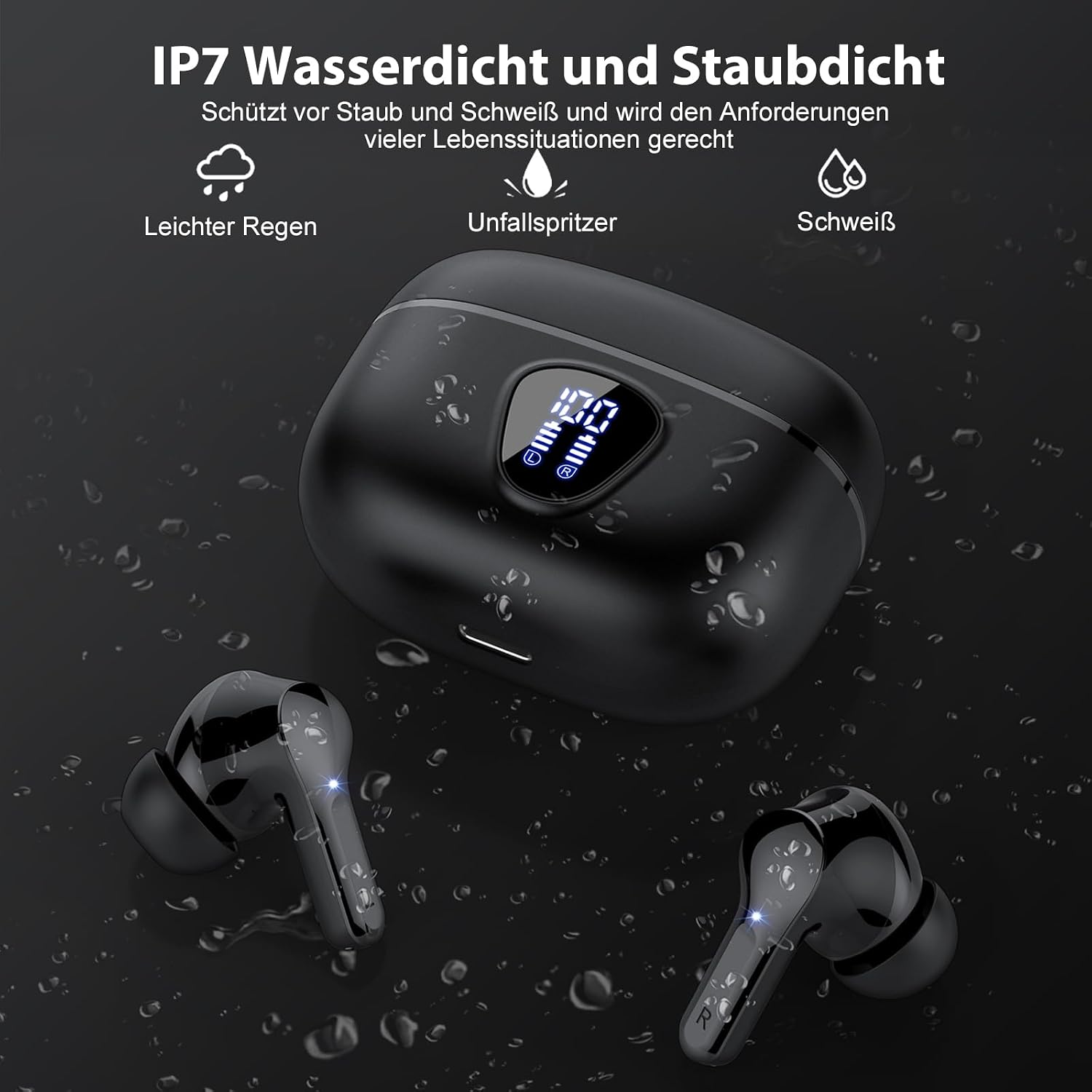 Thumbnail 5 de Bluetooth Kopfhörer 40H Spielzeit