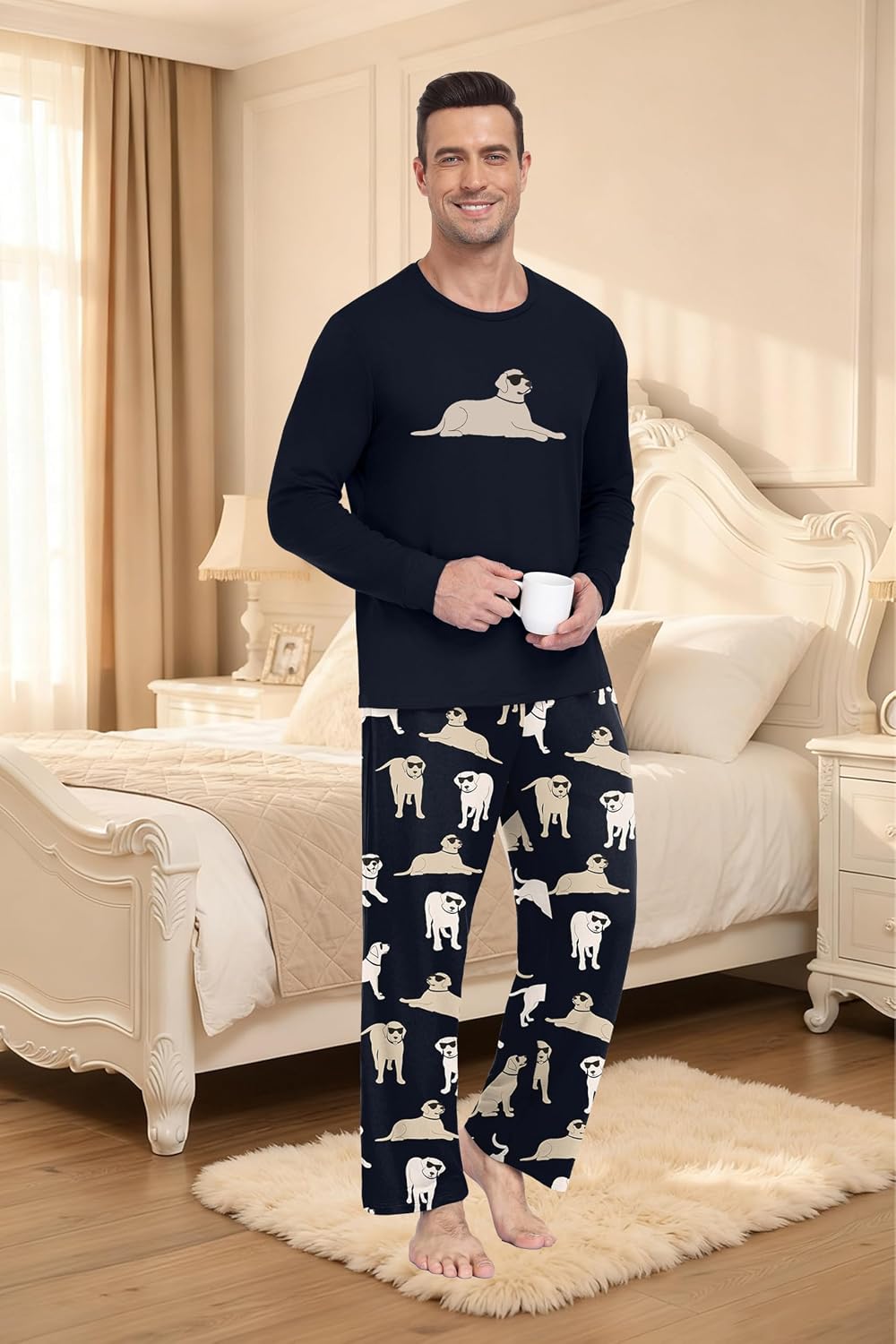 Detalle 1 de Men's Pajama Set, S–2XL