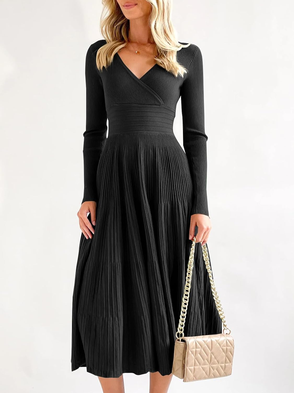 Thumbnail 2 de Saodimallsu Midi Sweater Dress