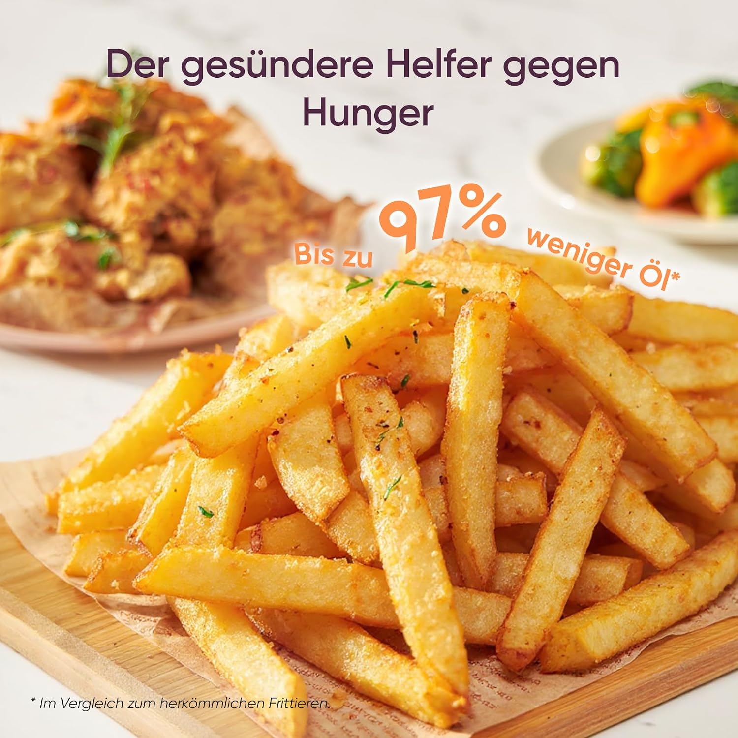 Detalle de COSORI Heißluftfritteuse Airfryer Testsieger 2024 – 11‑in‑1 XXL (5,5 l) mit Shake-Reminder