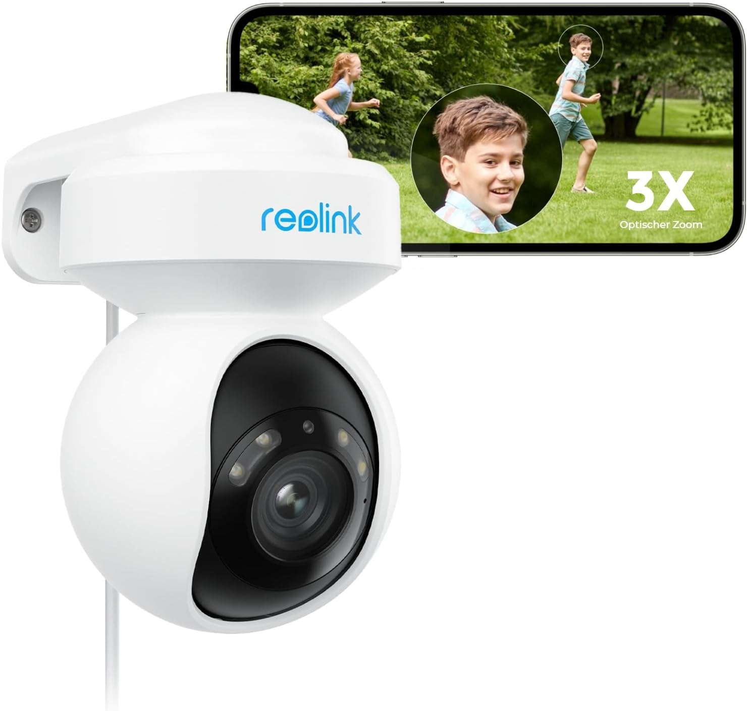 Detalle de Reolink 5MP PTZ Außenkamera E1 Outdoor
