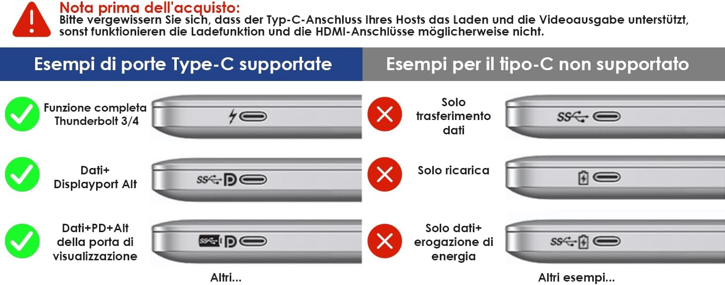 Thumbnail 5 de WAVLINK Docking Station USB-C per due monitor