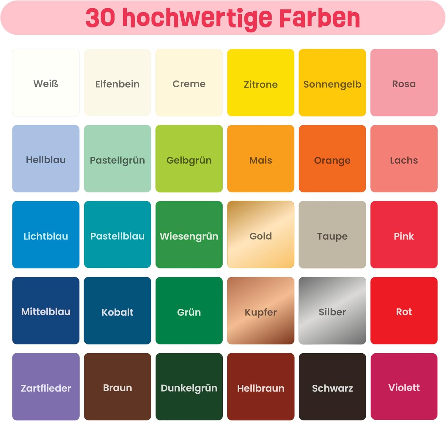 Detalle de Smowo 30 Wachsplatten zum Verzieren 🕯