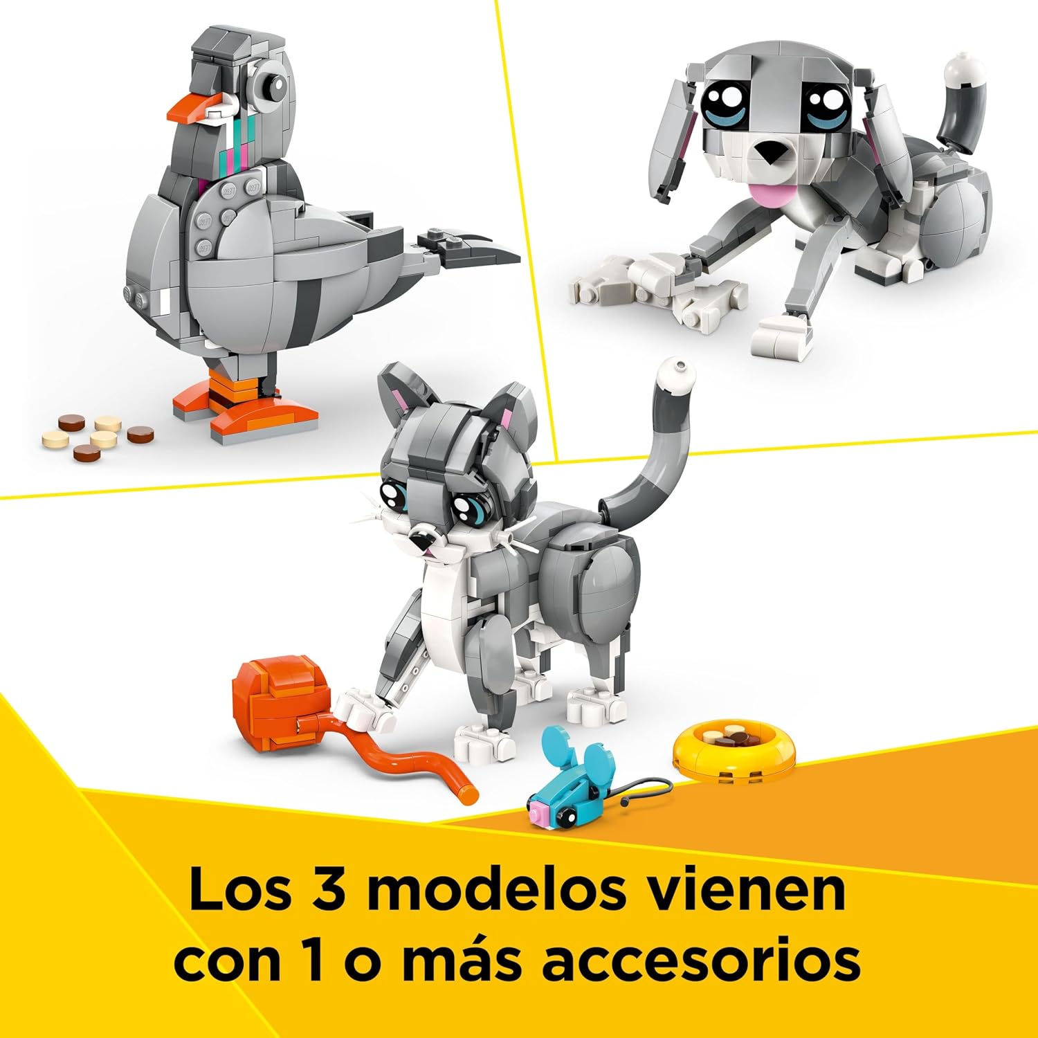 Thumbnail 3 de LEGO Creator 3 en 1 Gato Juguetón 31163