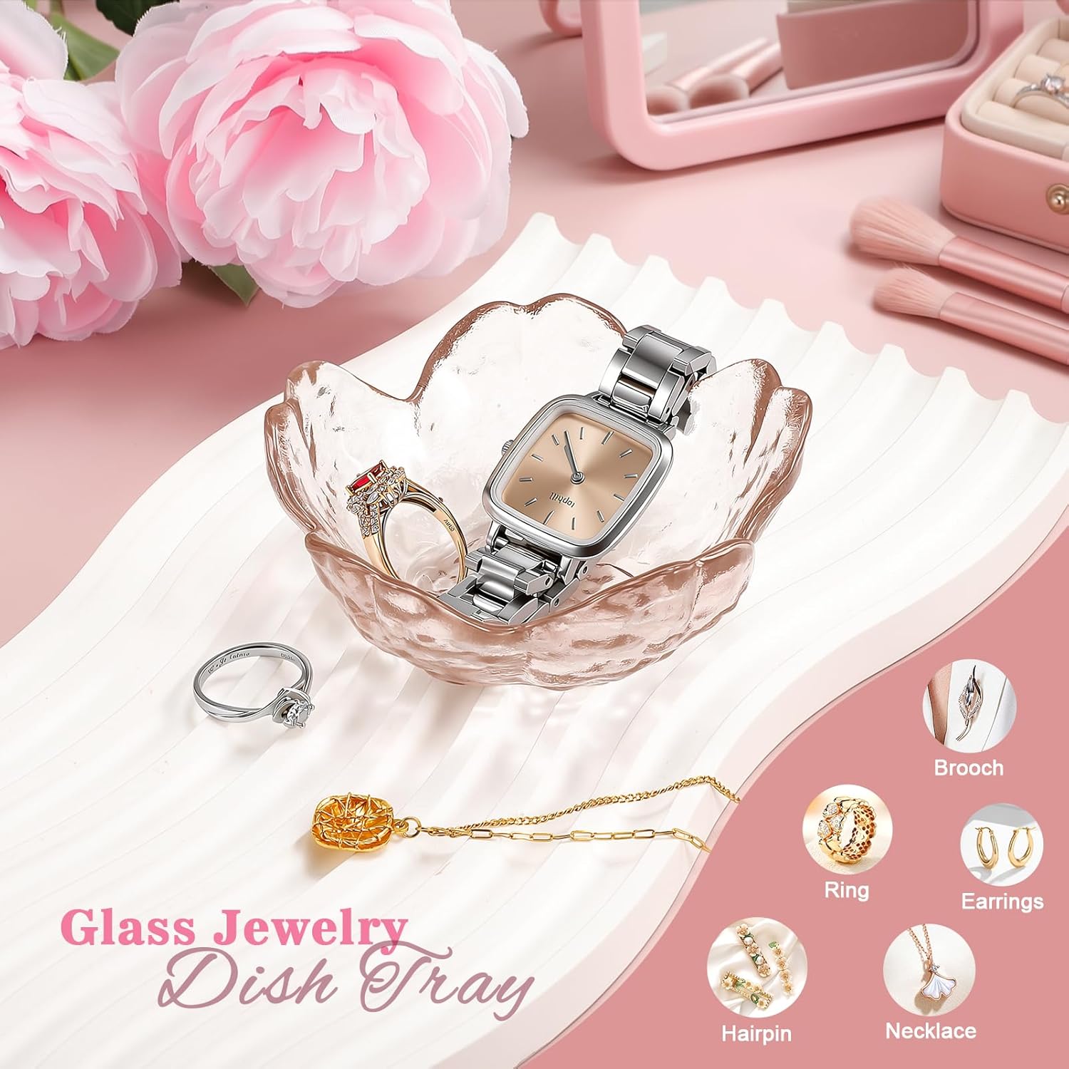 Thumbnail 6 de Dromlag Idee Regalo Donna Compleanno – Set cofanetto romantico da 8 pezzi per momenti di benessere