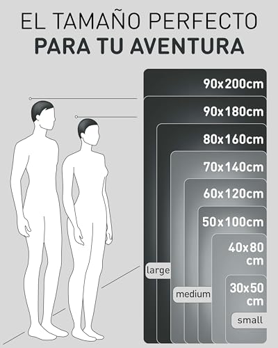 Detalle 2 de Fit-Flip Asciugamano Microfibra Grande 100x180 cm 🧖♀