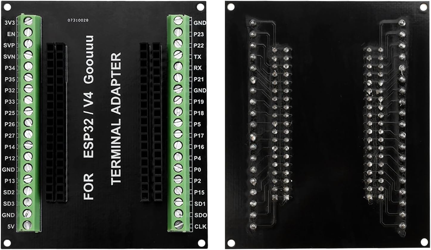 Thumbnail 3 de Heemol ESP32 GPIO-breakoutkort för 38-stiftskort med 25,5 mm stifthöjd