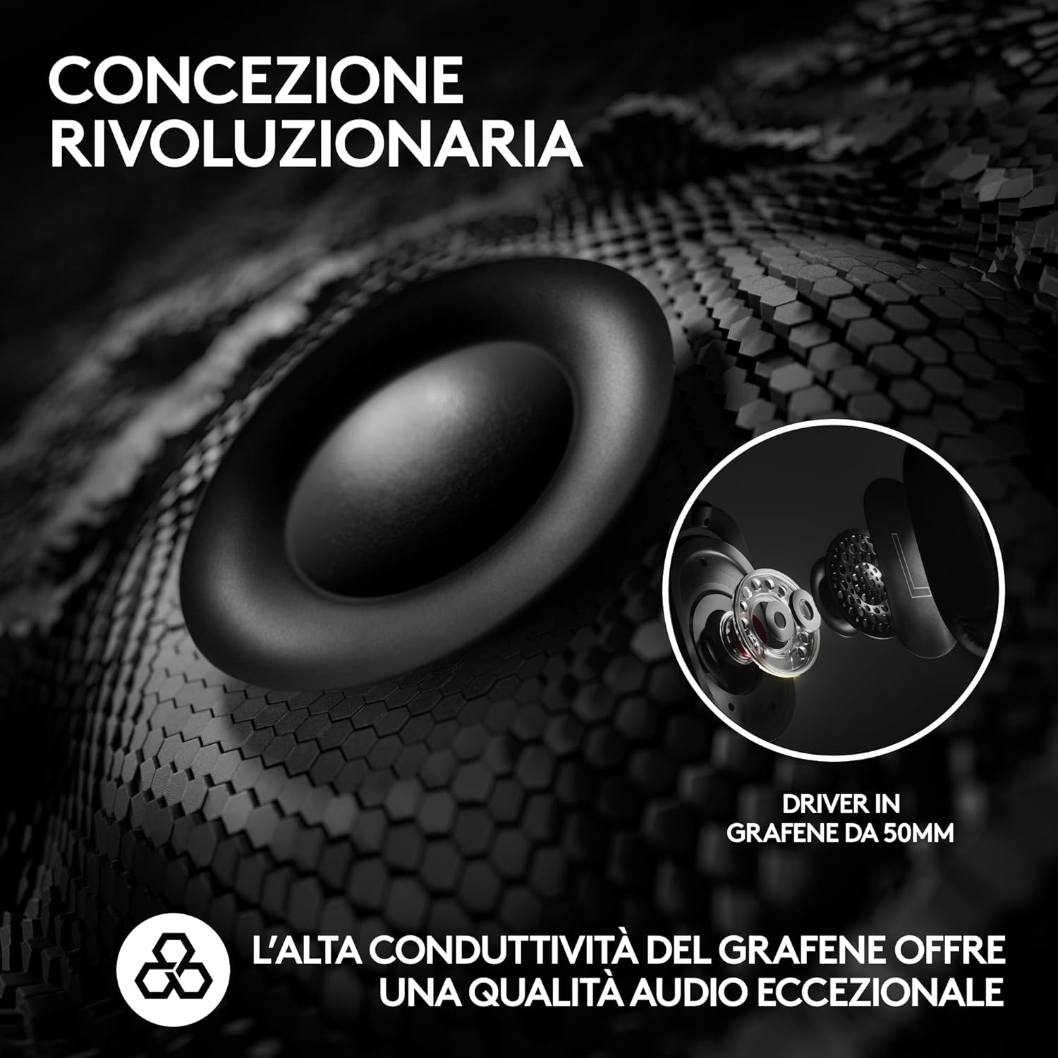 Thumbnail 3 de Logitech PRO X2 cuffie gaming 50 ore