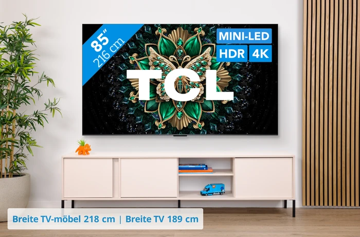 Thumbnail 17 de TCL 85 Zoll QD Mini-LED C61K 4K