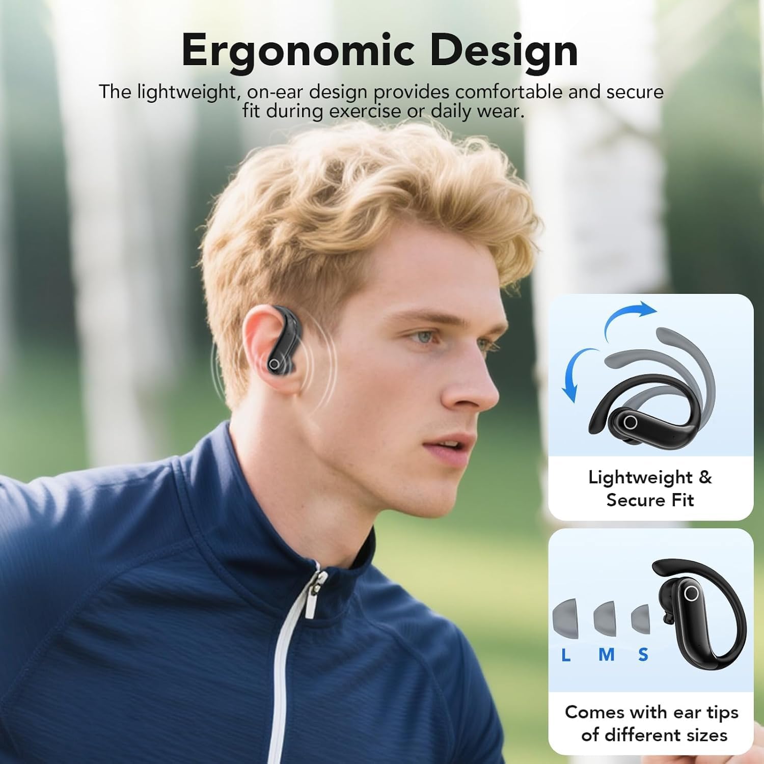 Thumbnail 6 de NE61 AI Translation Earbuds with LCD Touch Screen, Heart Rate & Blood Oxygen Monitoring