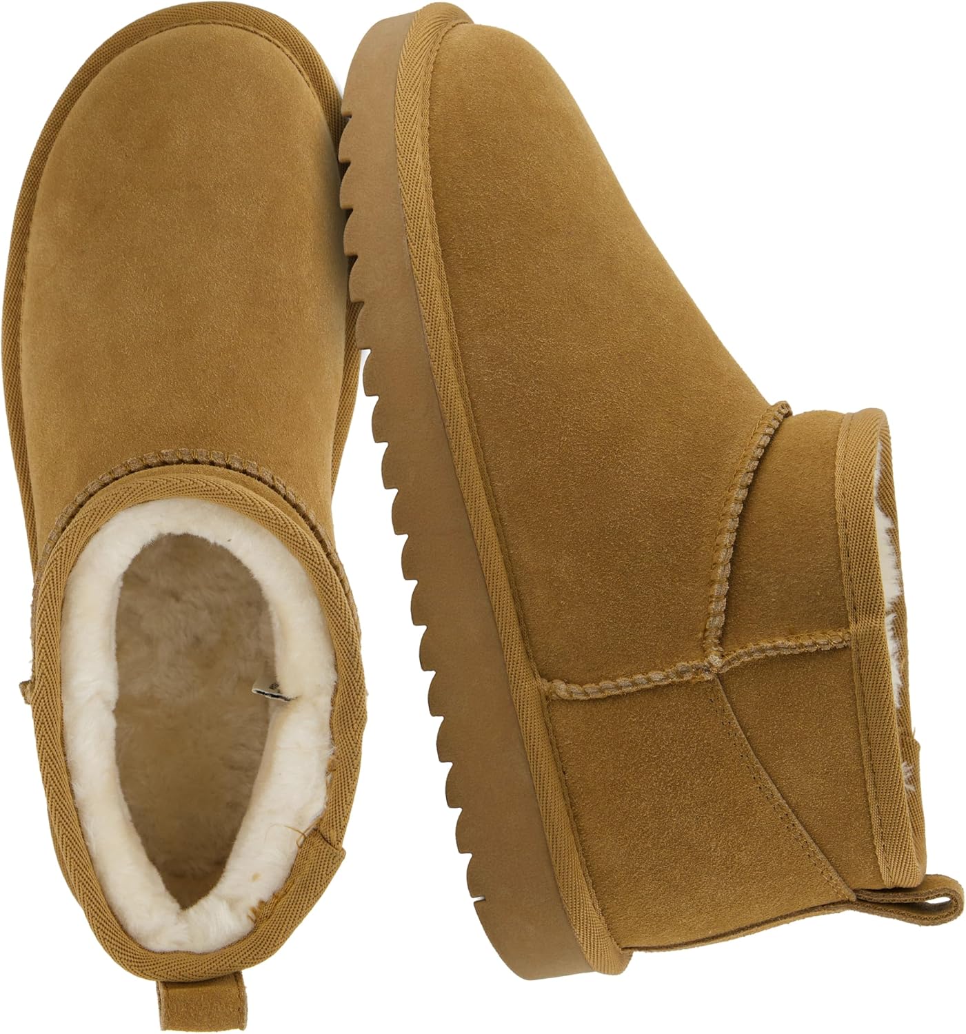 Detalle de CUSHIONAIRE Hip-3 Suede Ankle Boots 🚶♀