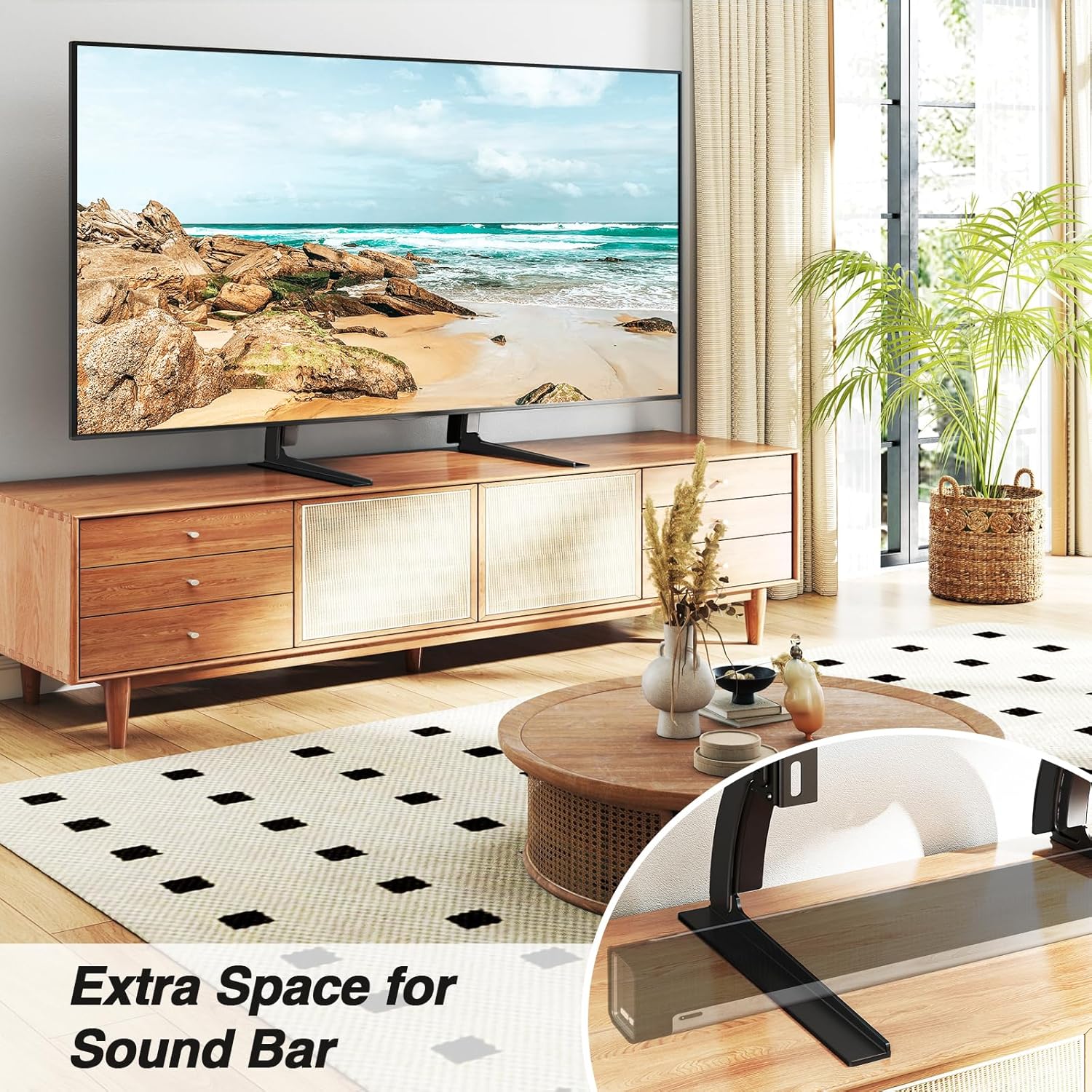 Thumbnail 3 de 5Rcom TV Stand Mount 65 inch