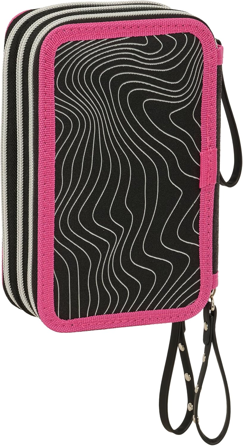 Detalle de Safta K-POP Demon Hunters ENERGY – Astuccio scuola con 37 pezzi, resistente e versatile