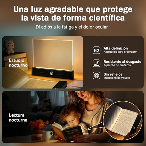 Thumbnail 4 de Luz Plana para Libros Protección Ocular, CMINGKEJI – Lámpara de Lectura para Cama (Negro)