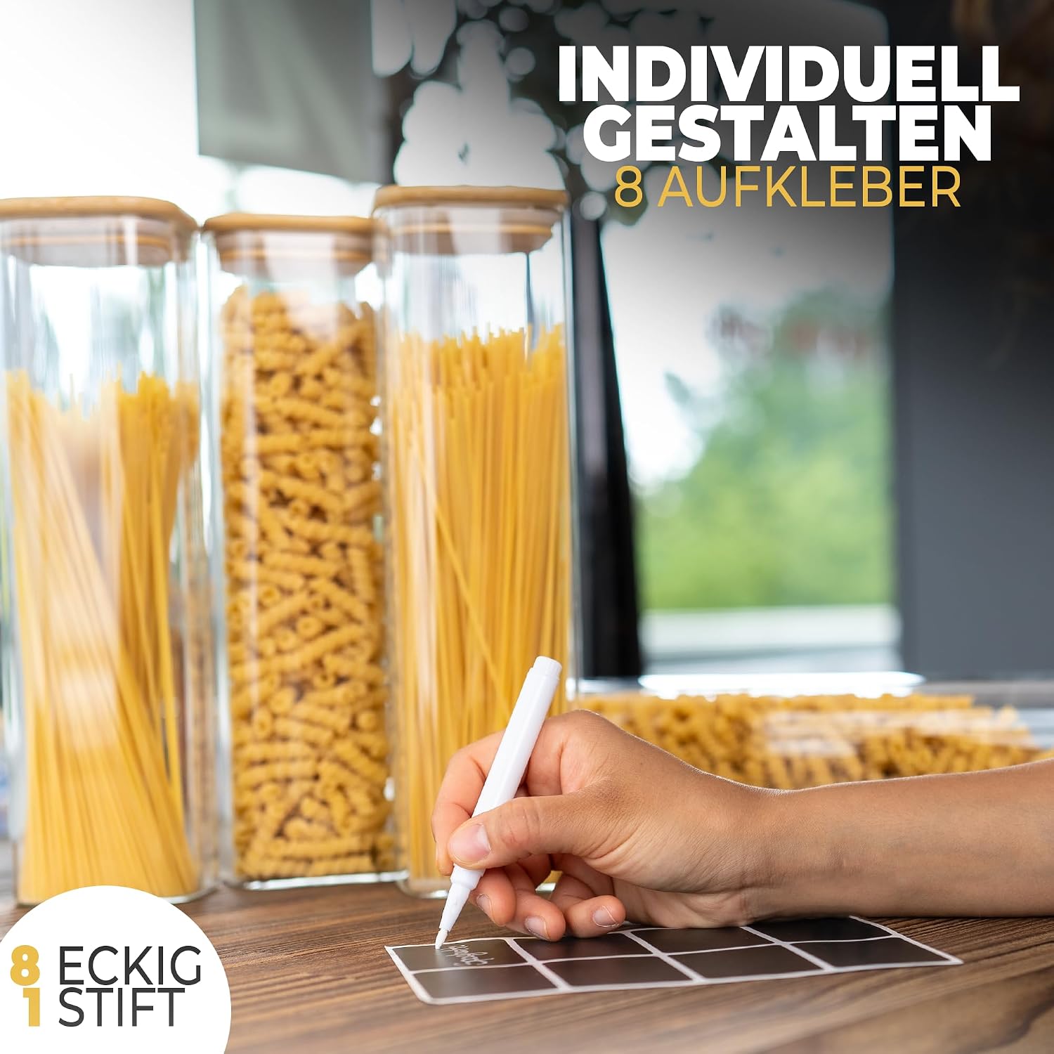 Thumbnail 5 de CLIDOR Vorratsgläser 4,6 L 6er Set