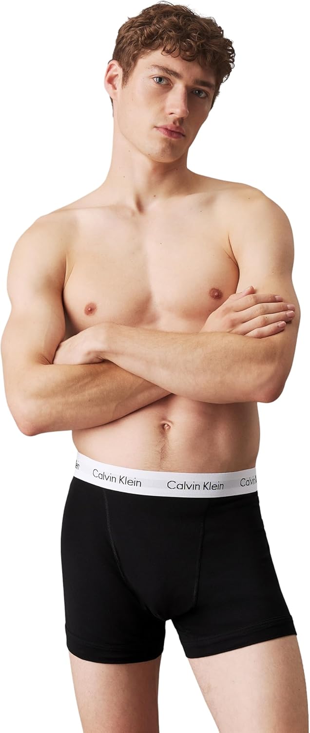 Thumbnail 1 de Boxers homme Calvin Klein (lot de 3) en coton stretch