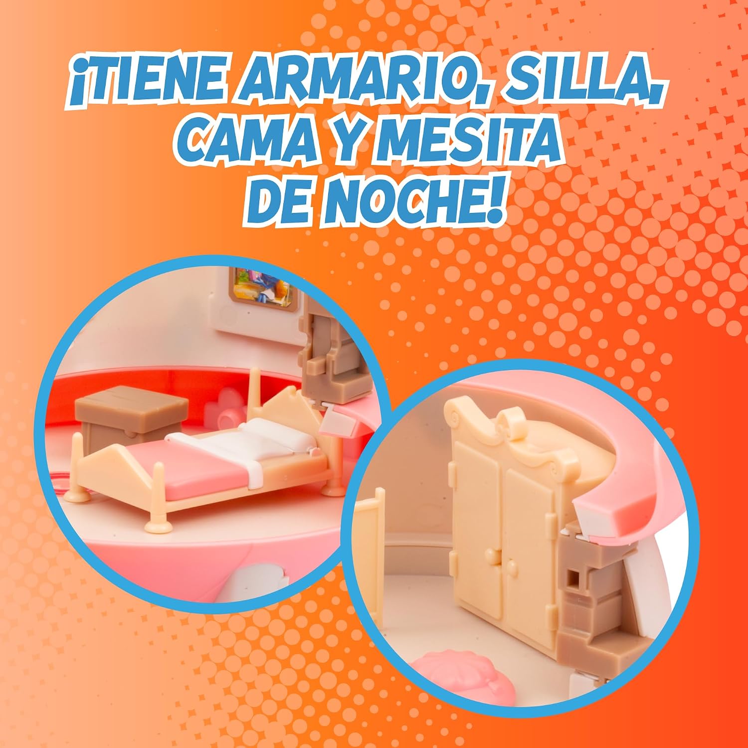 Thumbnail 4 de Giochi Preziosi PUF201 Smurfs House Playset with 5 cm Figure