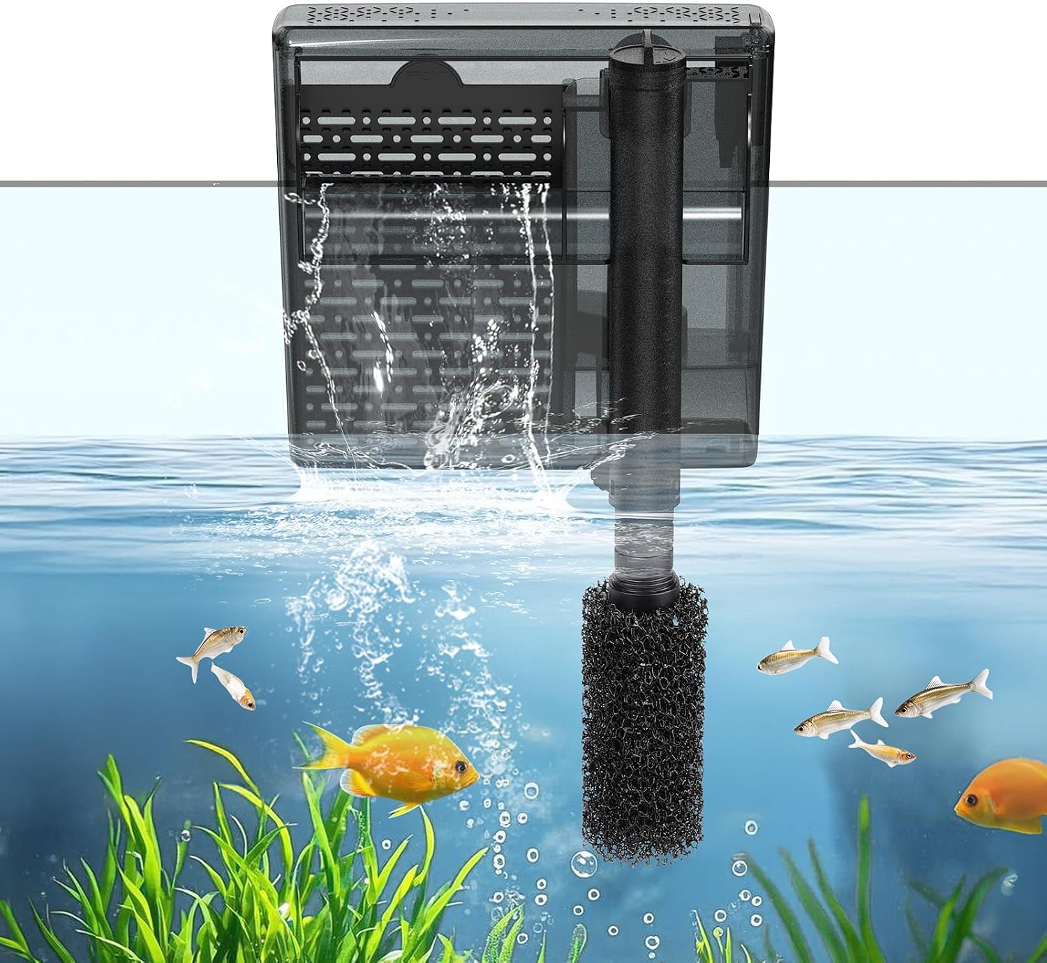 Detalle de hygger HOB Filter 8W 315 GPH