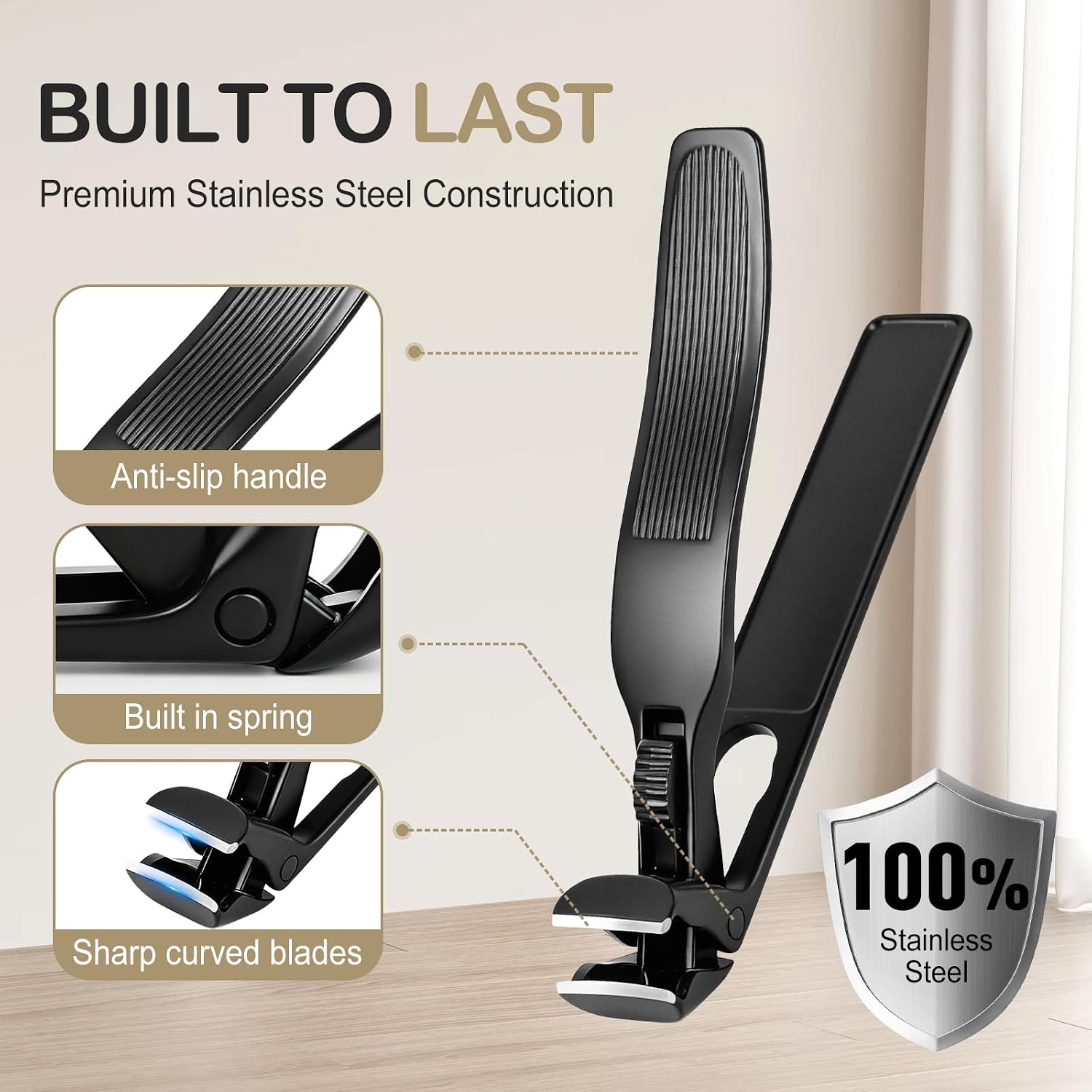 Detalle 1 de Toenail Clippers with 4-Inch Handle
