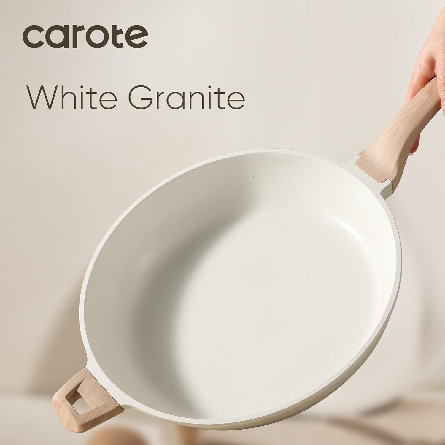 Thumbnail 5 de CAROTE 12.5 Inch Nonstick Frying Pan with Lid