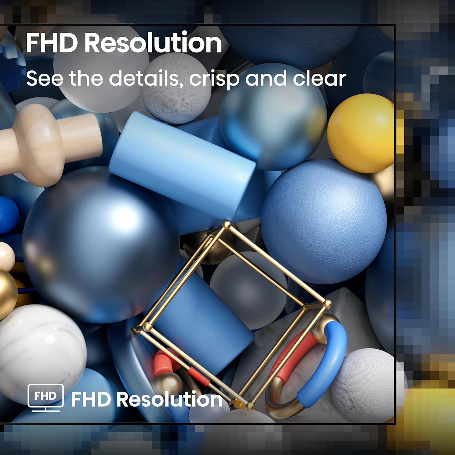 Detalle de Hisense 40-inch A4 Series Smart Fire TV (2025) — FHD 1080p 40A4NF with Alexa & DTS Virtual:X