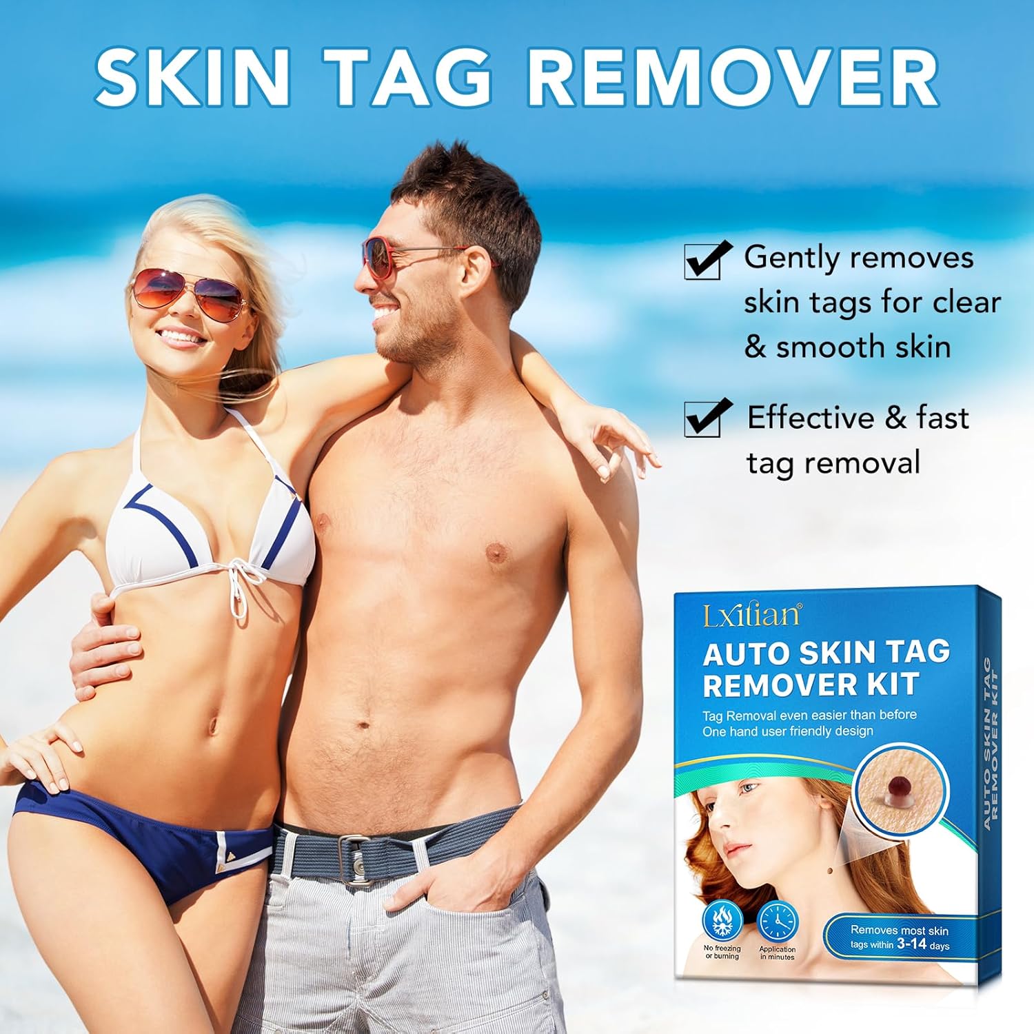 Thumbnail 3 de Auto Tool Kit Skin Tag Remover 36 Patches 🩺