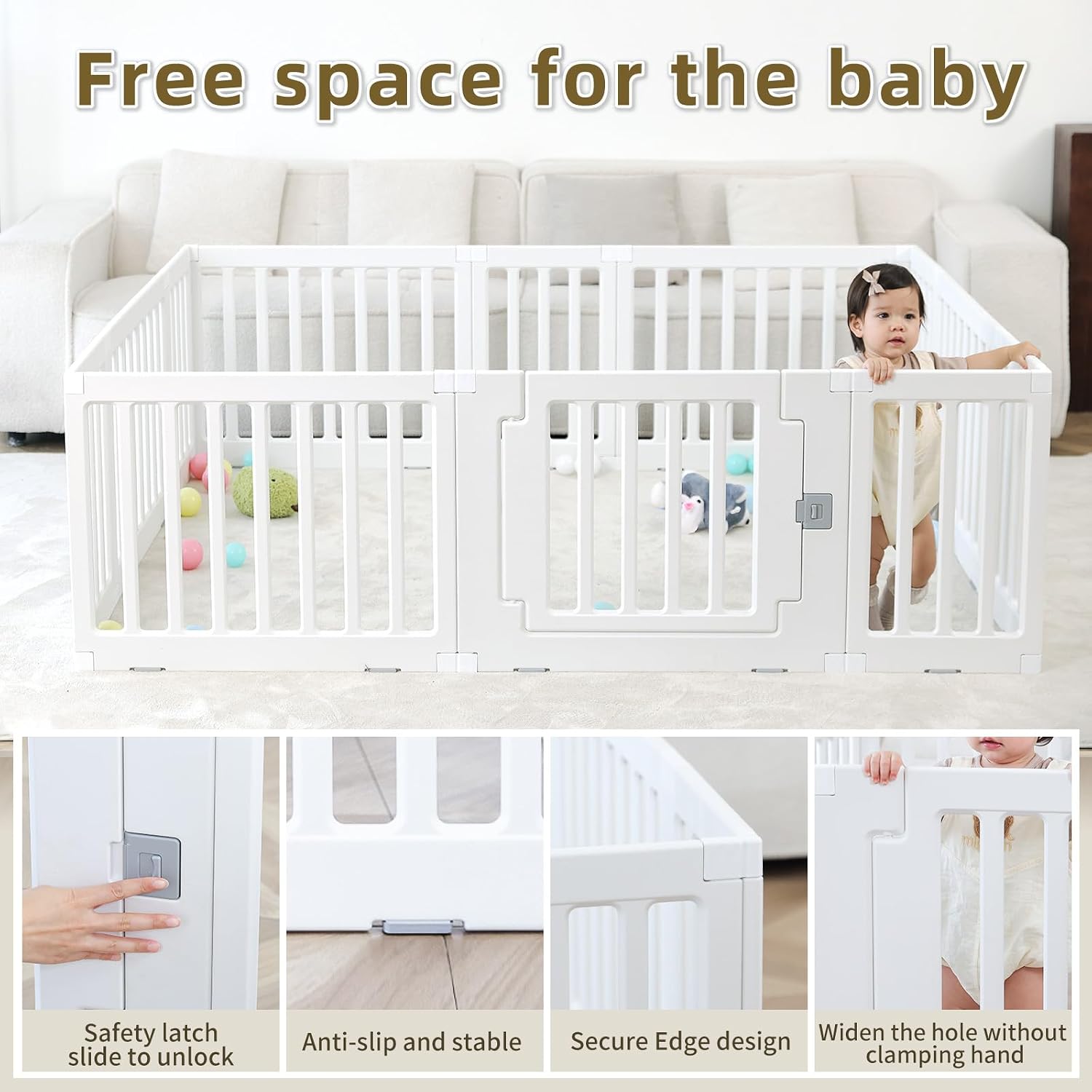 Thumbnail 3 de Gupamiga Playpen 150 x 180 cm