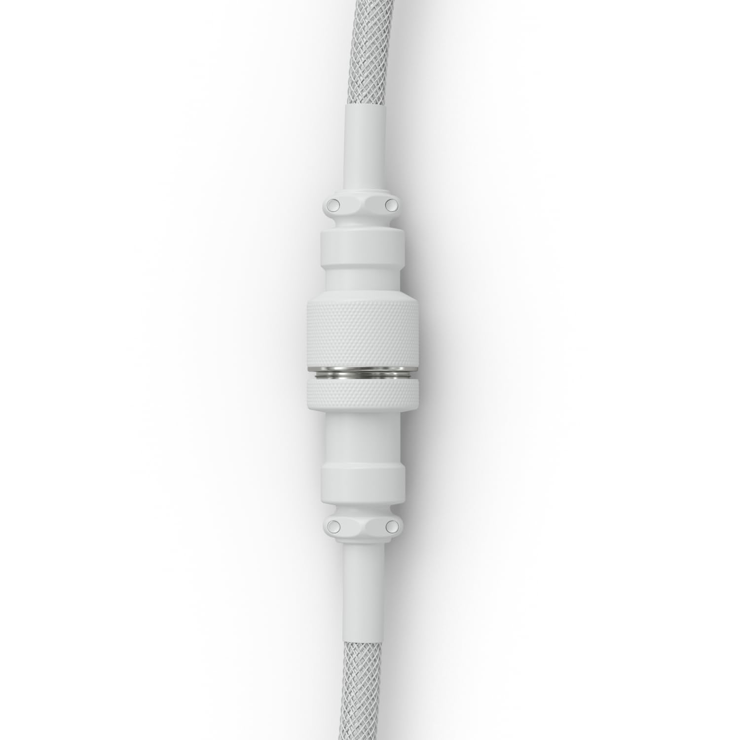 Thumbnail 3 de GLORIOUS Gaming Premium Coiled Keyboard Cable - Gold-Plated USB-A to USB-C, Ghost White