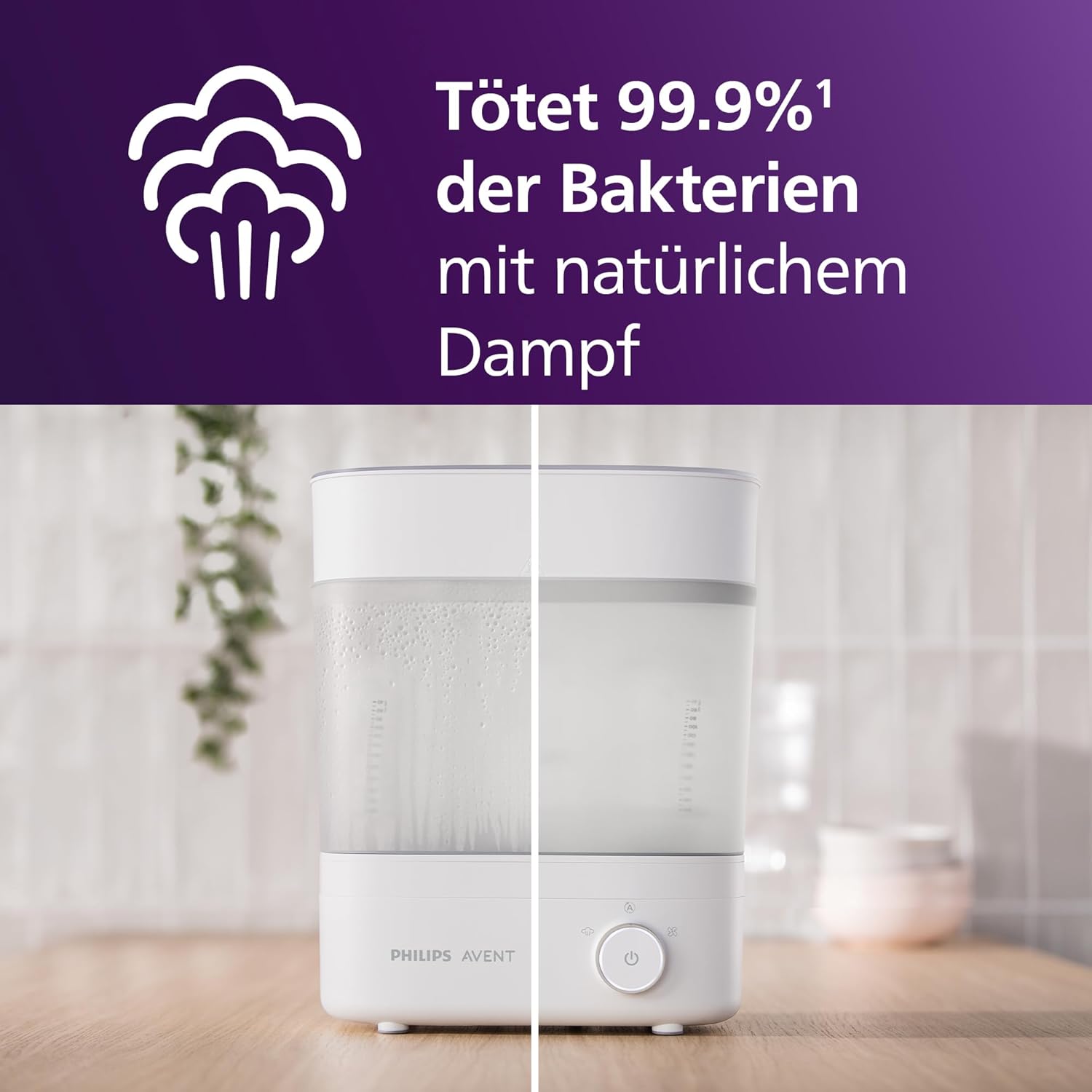 Detalle 2 de Philips AVENT SCF293/00 Babyfläschchen-Sterilisator 6