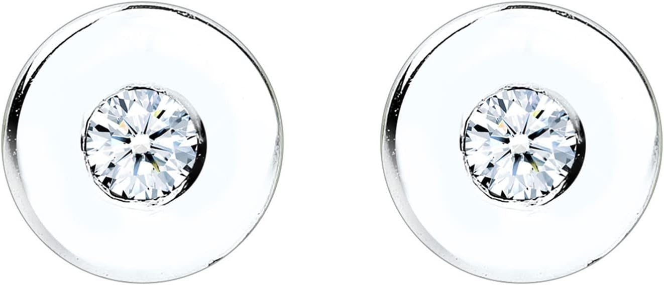 Detalle 2 de Elli DIAMONDS Diamant Ohrringe Basic