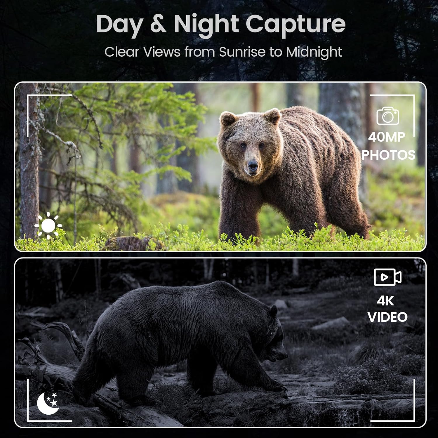 Thumbnail 5 de VisioGear Night Vision Binoculars - Night Thunder X3 4K Night Vision Goggles for Adults