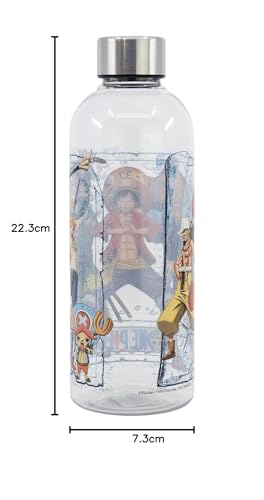 Detalle 1 de Stor Borraccia Riutilizzabile One Piece 850ml – Plastica Senza BPA, tappo a vite metallico anti-goccia
