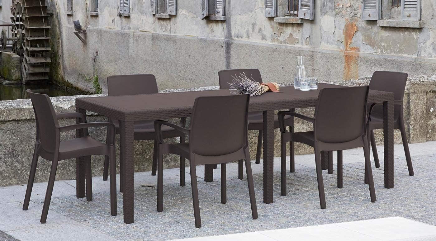 Detalle 2 de Dmora Tavolo Roma 150/220x90x72 cm 🍽