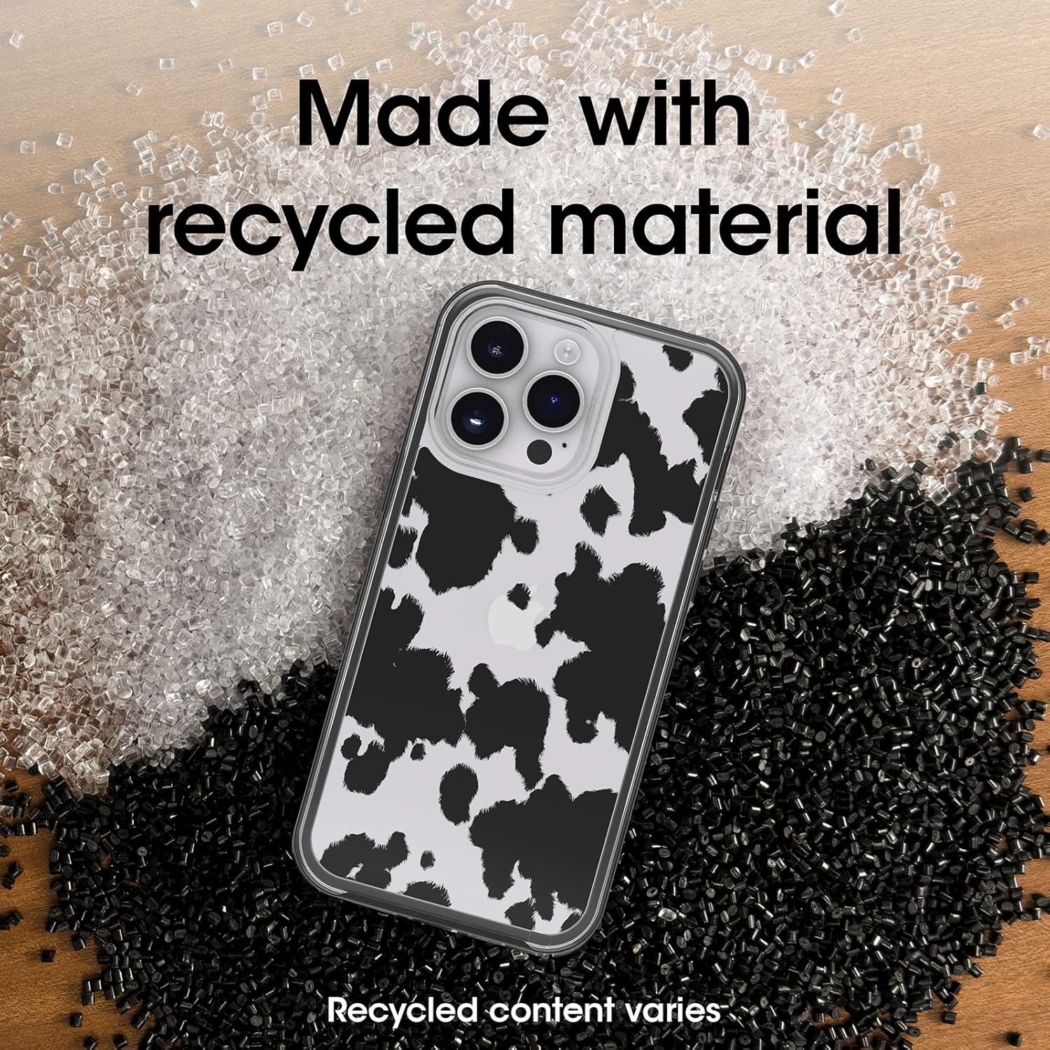 Thumbnail 5 de OtterBox Symmetry Clear per iPhone 14 Pro Max: protezione sottile con antimicrobica, 3x MIL-STD 810G e design Cow Print