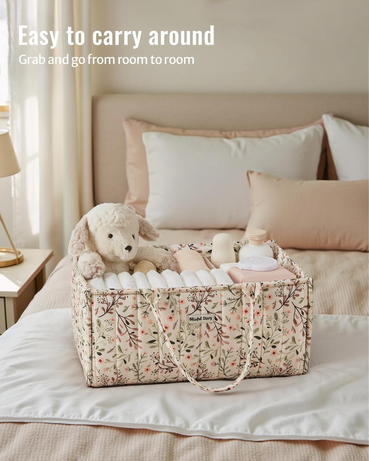 Thumbnail 3 de Blissful Diary Diaper Caddy Organizer