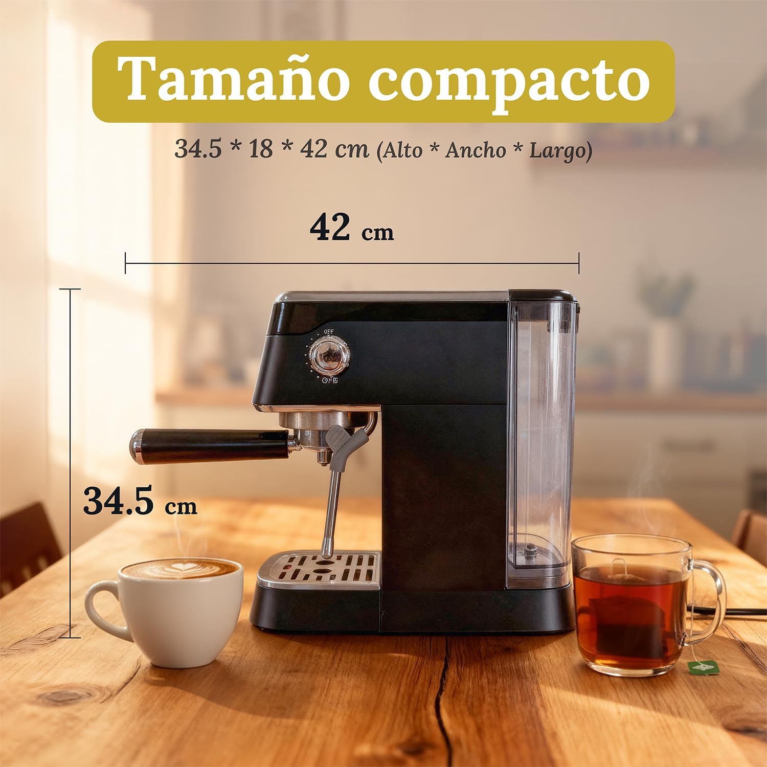 Thumbnail 6 de XINWO Hanoi Cafetera Retro 1.2L 20 Bar