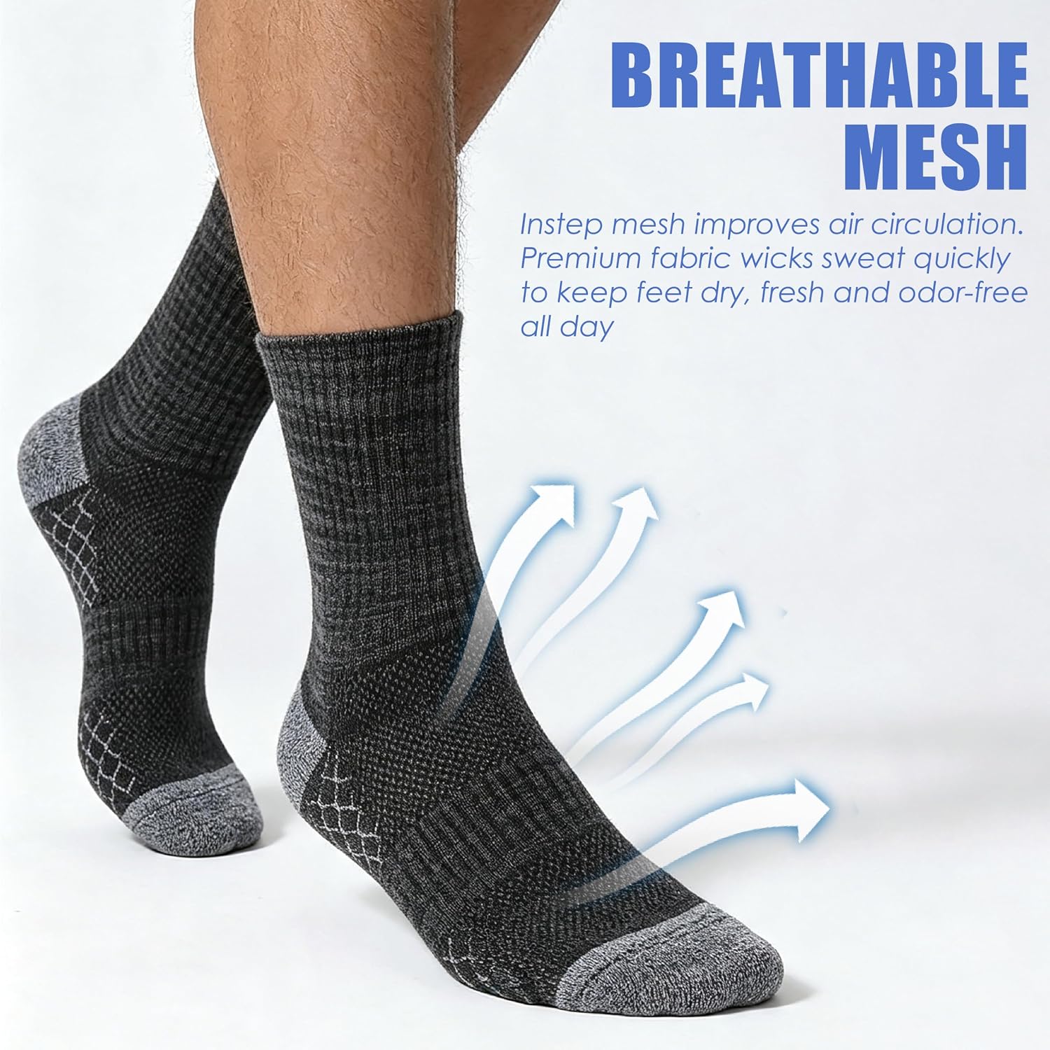 Detalle 1 de IRAMY Crew Compression Socks