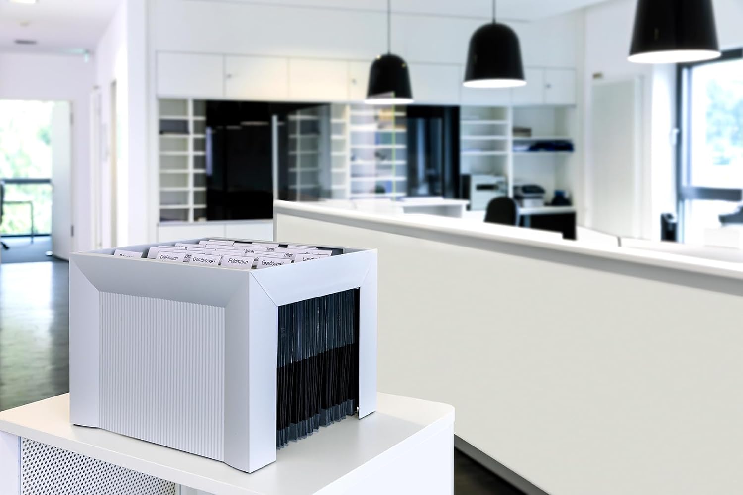 Thumbnail 5 de Han Karat Contenitore per cartelle sospese KARAT, 360 x 320 x 264 mm, grigio chiaro